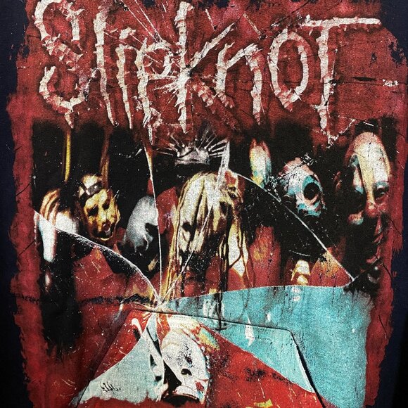 Slipknot Here Comes The Pain 25th Anniversary Tour Hoodie Small - Picture 2 of 5